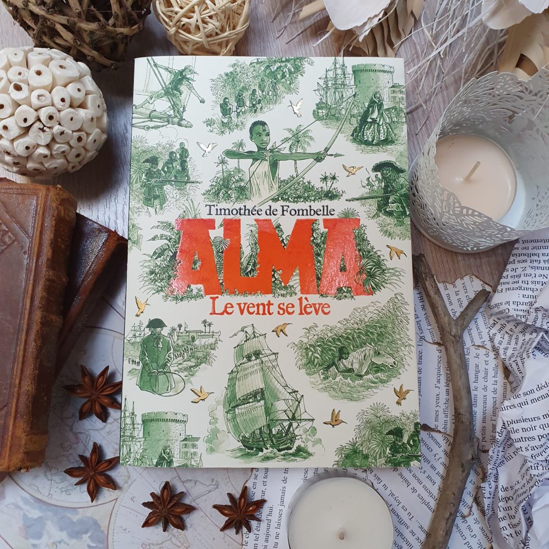 "Alma - le vent se lève" de Timothée de Fombelle, aux éditions Gallimard Jeunesse