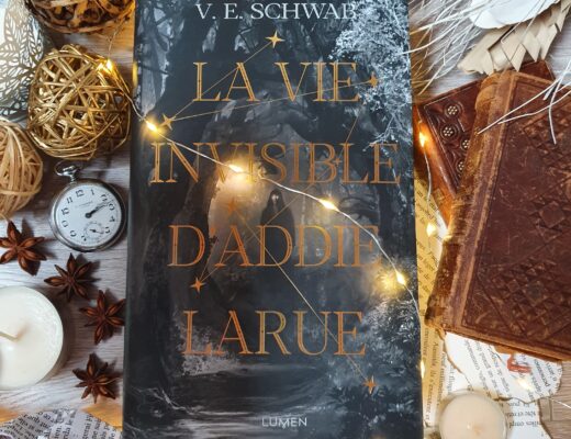 "La vie invisible d'Addie Larue" de V. E. Schwab aux éditions Lumen